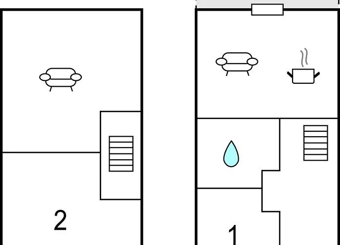 2 Bedroom In Vakantiehuis Nørre Nebel